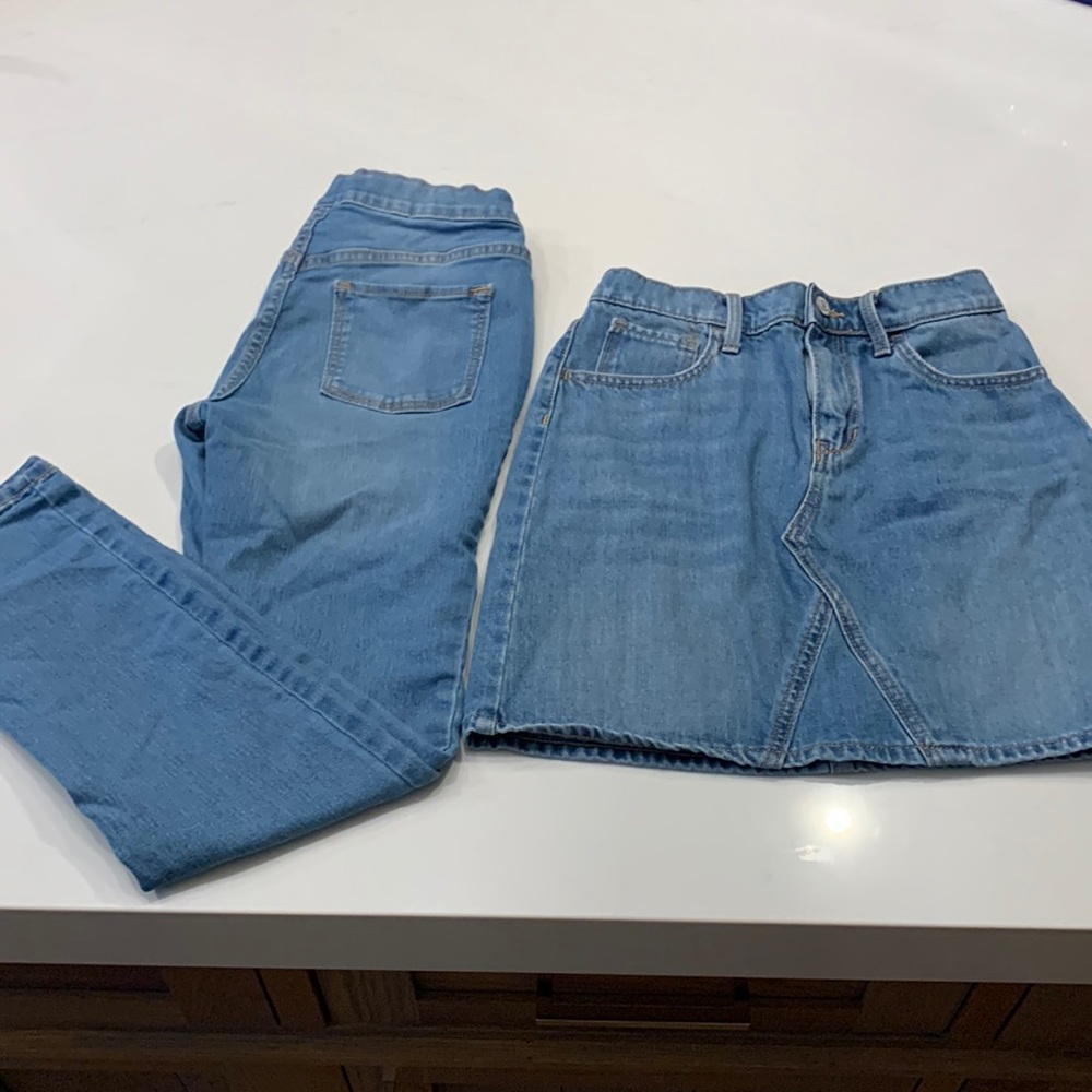 GIRLS Old Navy Jeans and Skirt